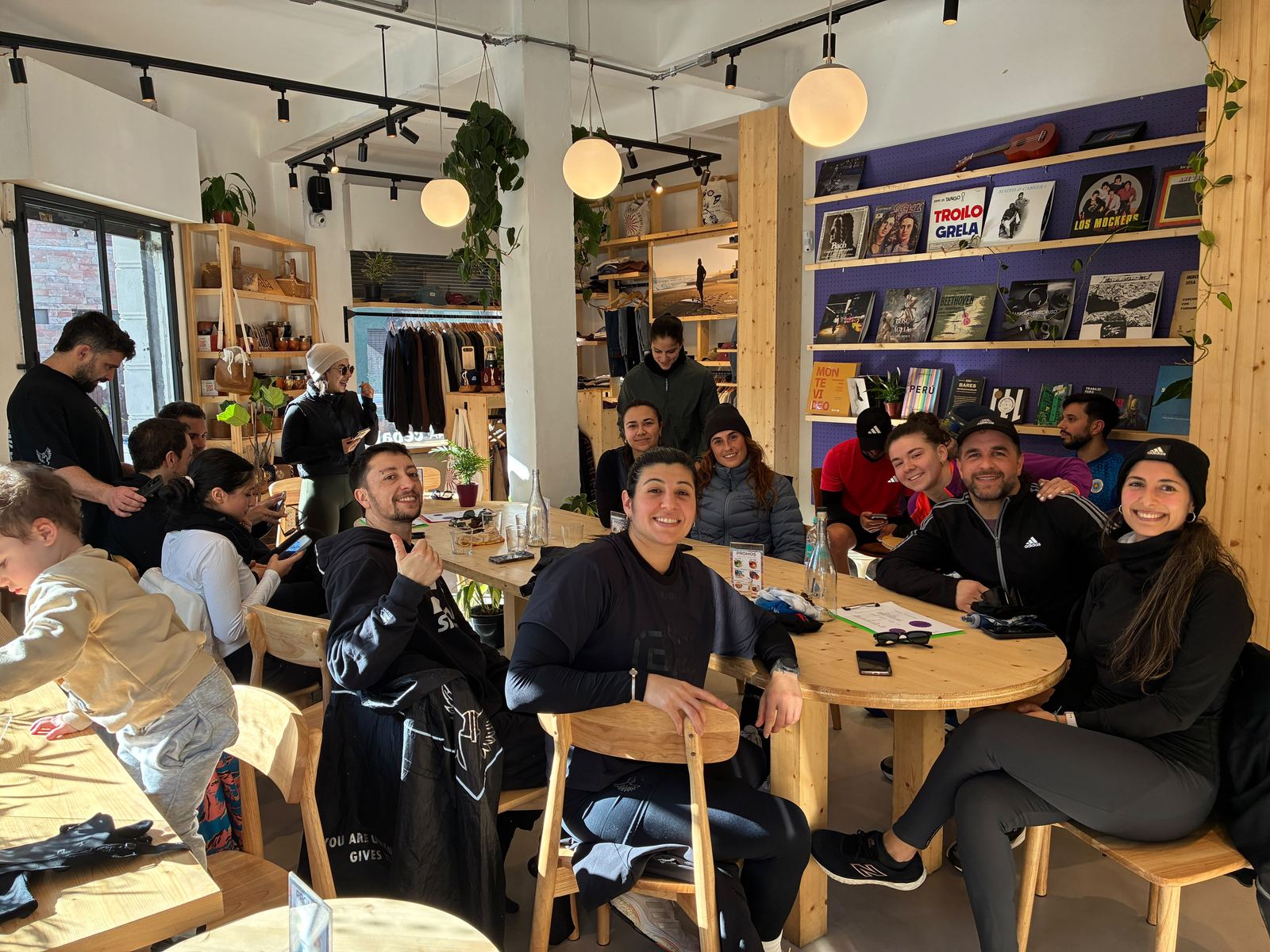 Un running club reunido en Espacio Mirador